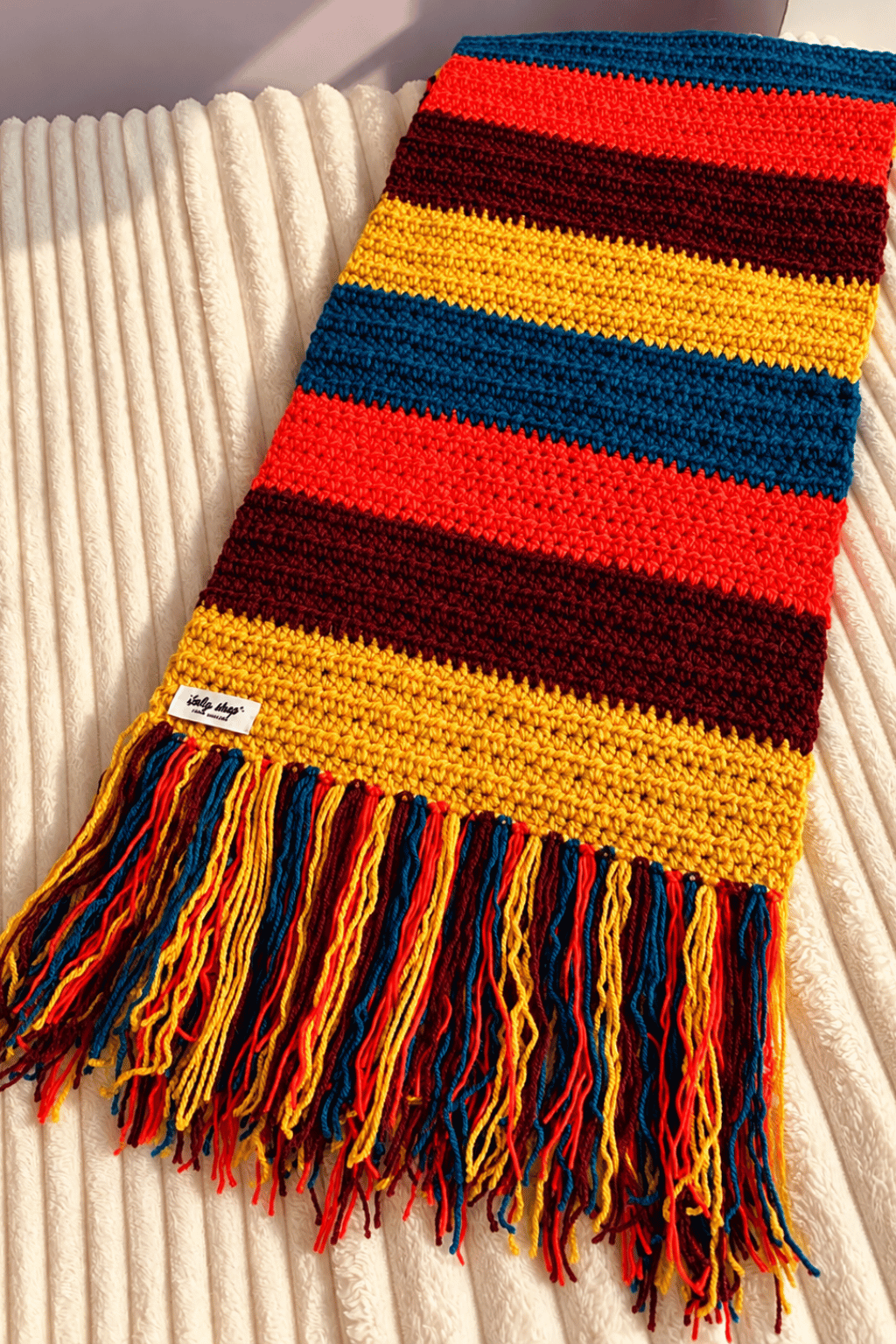 Rangrez Crochet Scarf