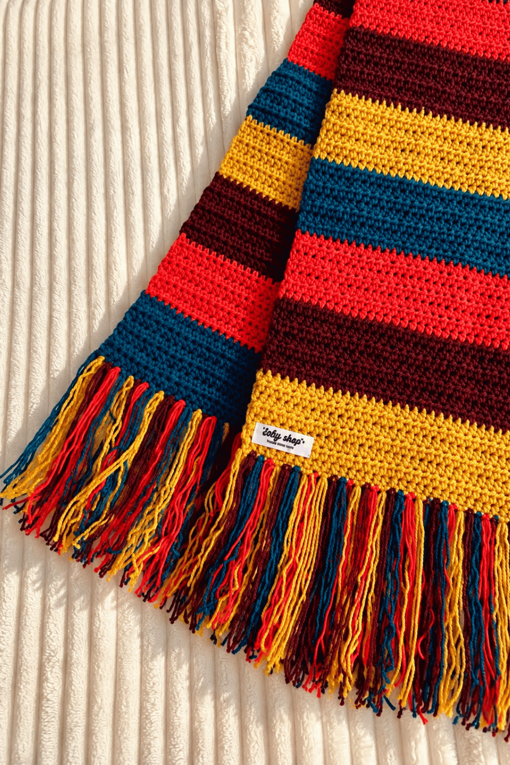 Rangrez Crochet Scarf