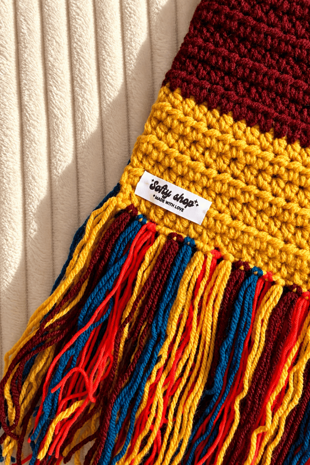 Rangrez Crochet Scarf