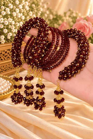 Shahi Noori Beaded Bracelet - Pair