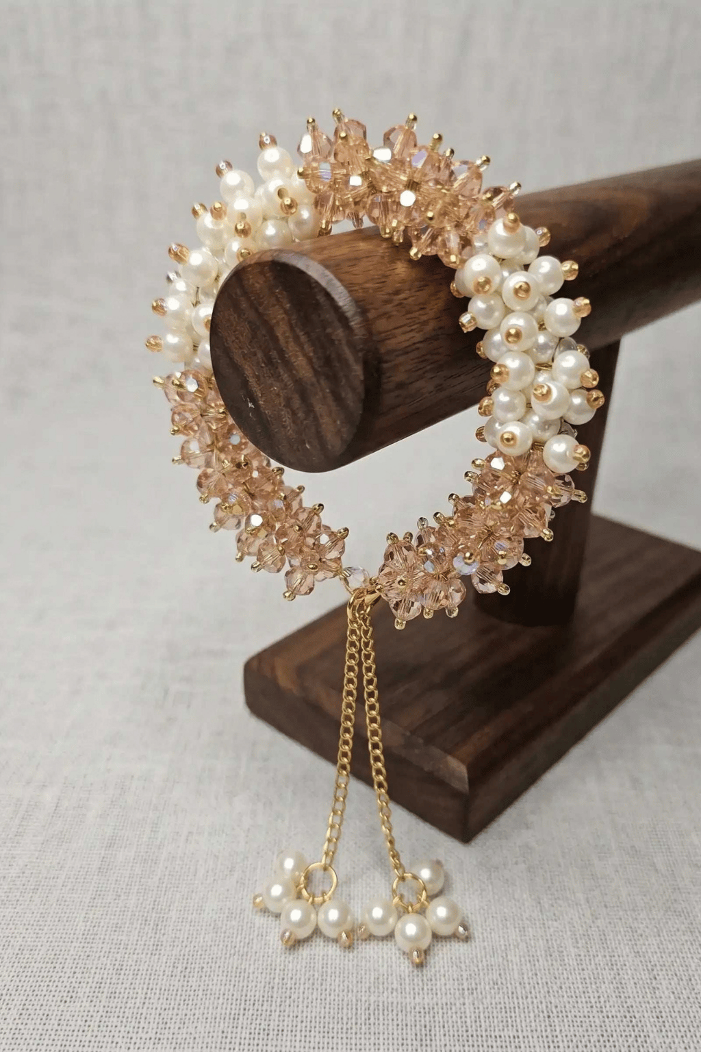 Noor-e-Moti Pearl Beaded Bracelet - Pair