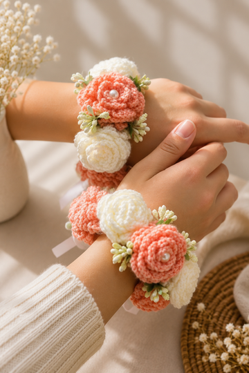 Gul-e-Gulaabi Crochet Gajra - Har Phool Mein Nazakat, Har Ada Mein Gulaabi Noor