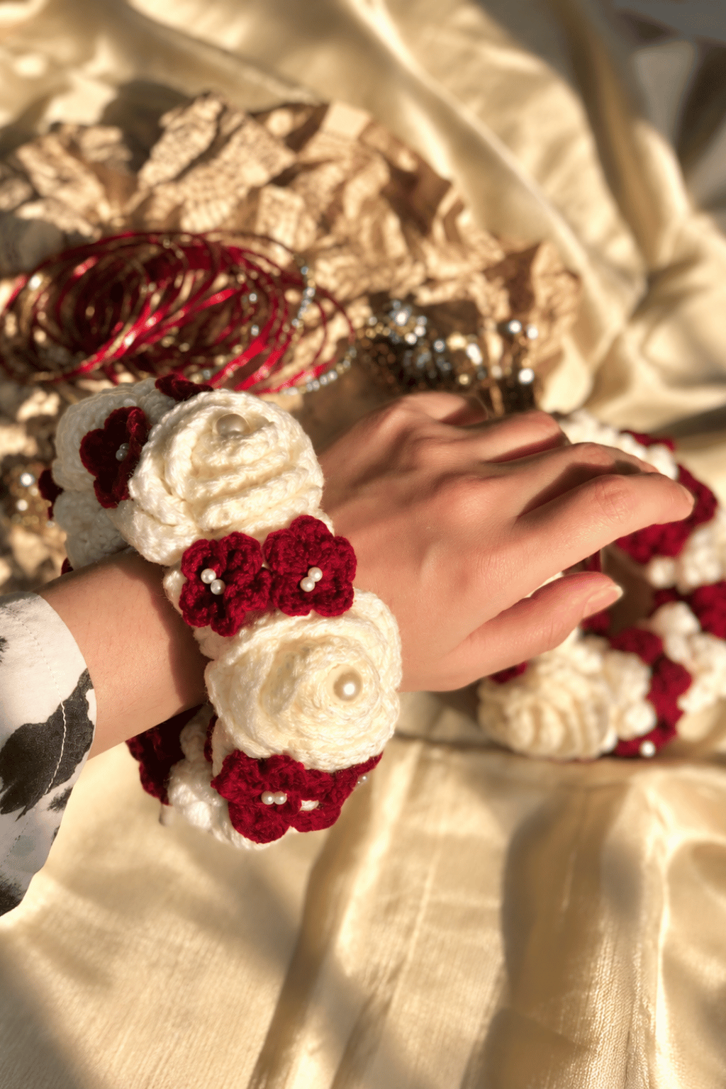Gul-e-Naz Crochet Gajra