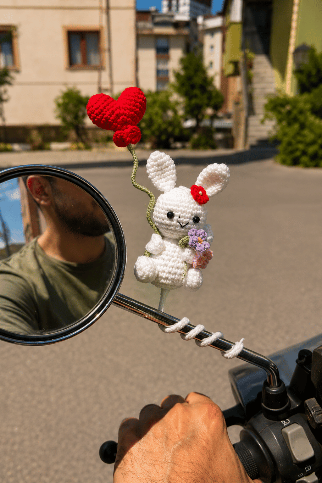 Love Bunny Heart Ride Charm